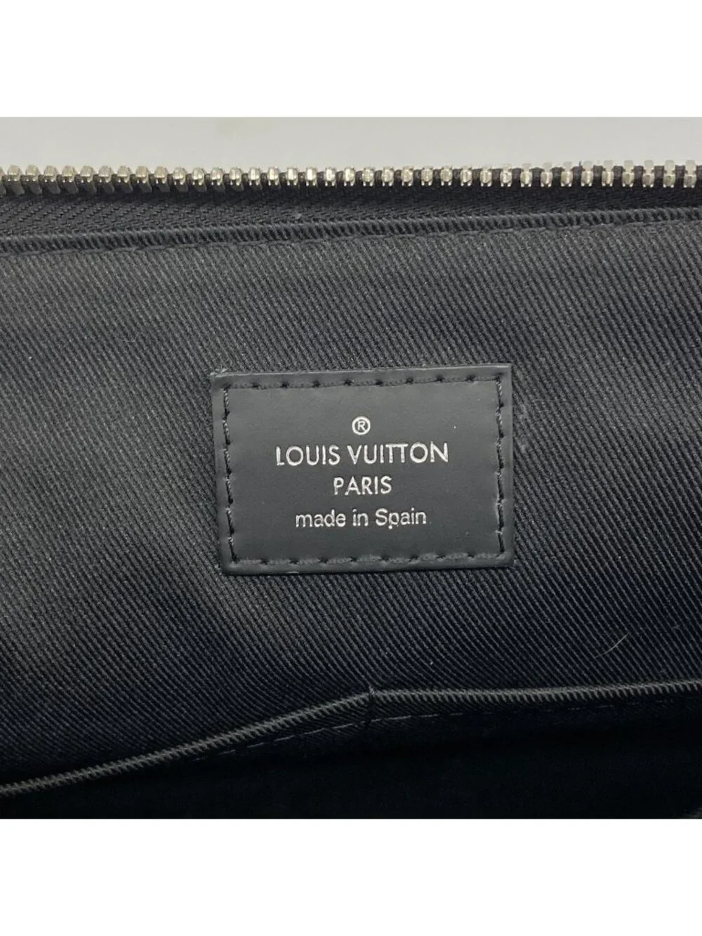 Louis Vuitton Shoulder Bag Damier Graphite Mick PM Black